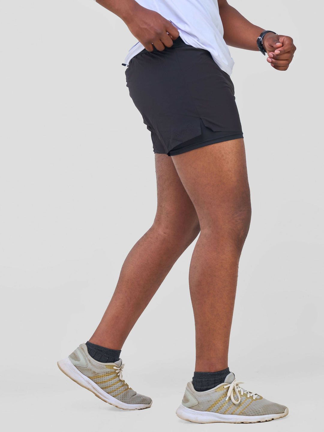 Running Shorts - Black - Shopzetu