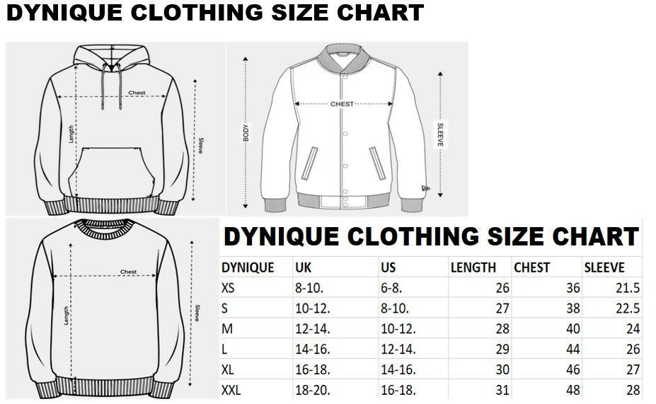 Dynique Clothing Hoodie - Black - Shopzetu
