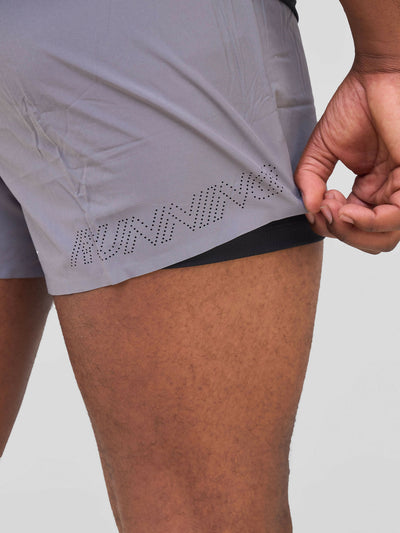 Running Shorts - Grey - Shopzetu