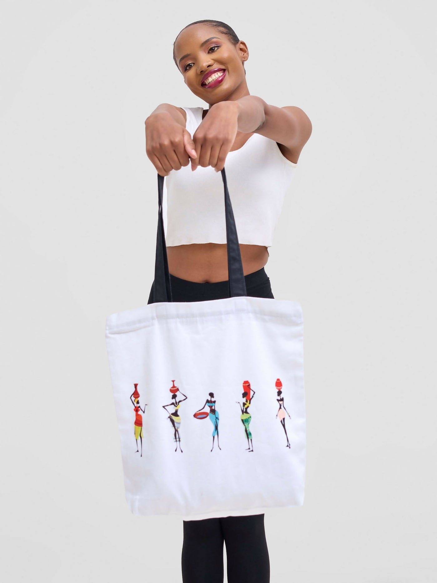 Bloom Apparels Heritage Bag - White - Shopzetu