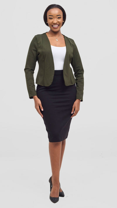 Vivo Basic Ali Jacket - Hunters Green - Shopzetu