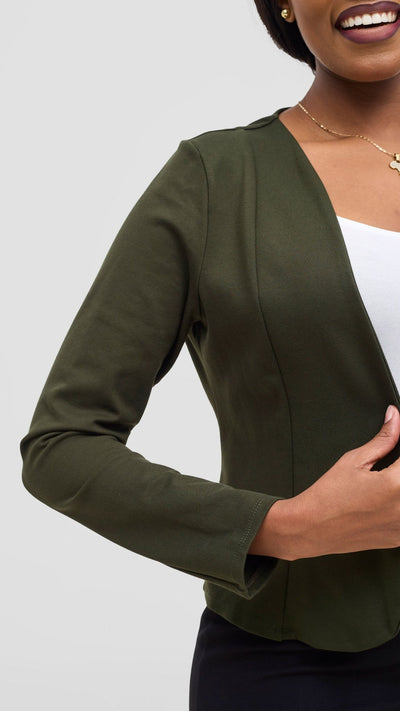 Vivo Basic Ali Jacket - Hunters Green - Shopzetu