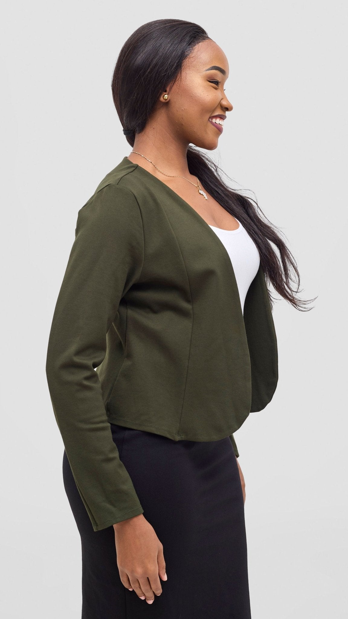 Vivo Basic Ali Jacket - Hunters Green - Shopzetu