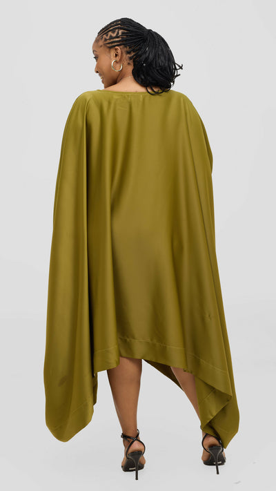 Fancy Wear Vuli Shift Dress - Jungle Green