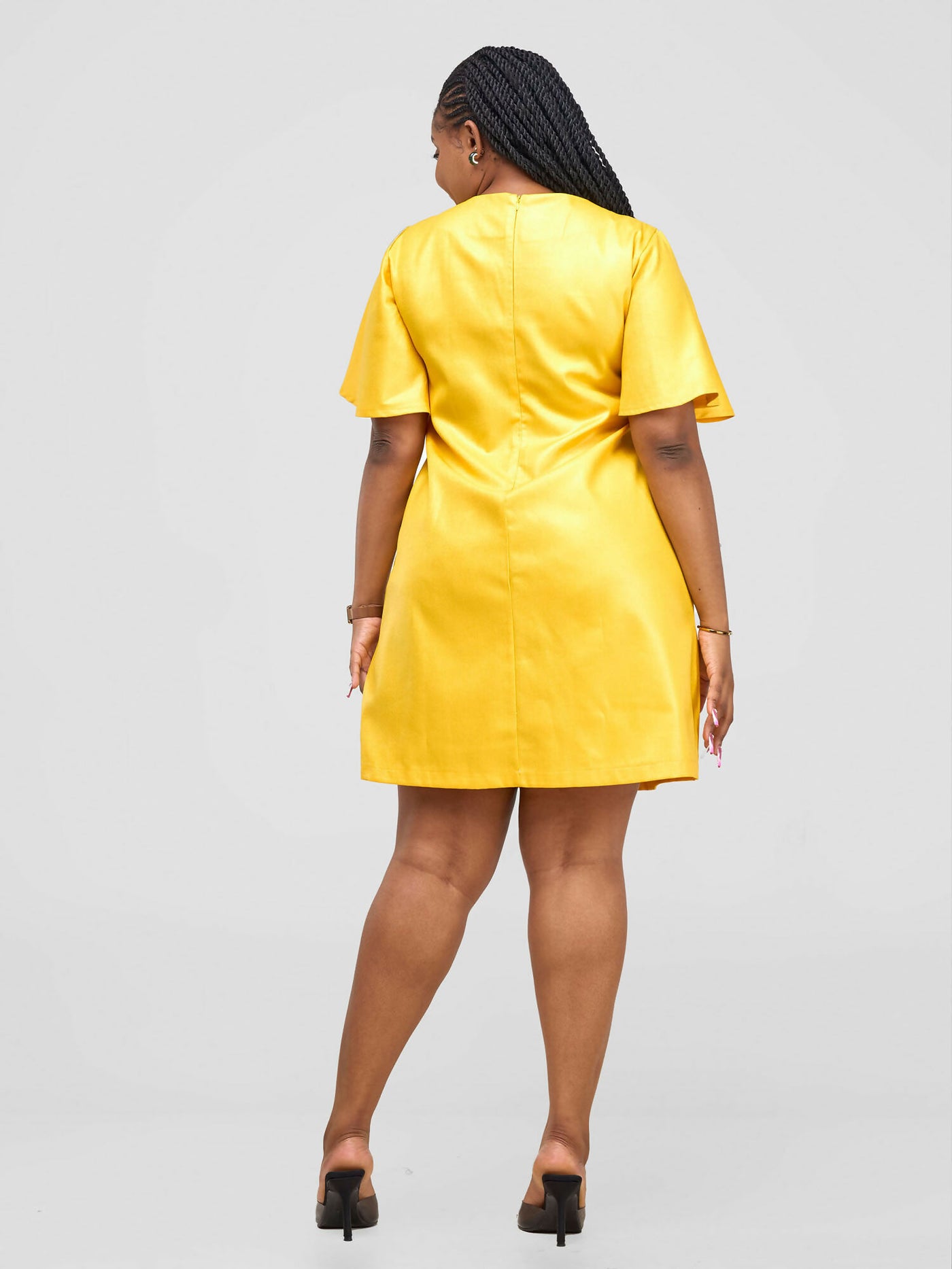 HOT Ninna Shift Dress - Mustard