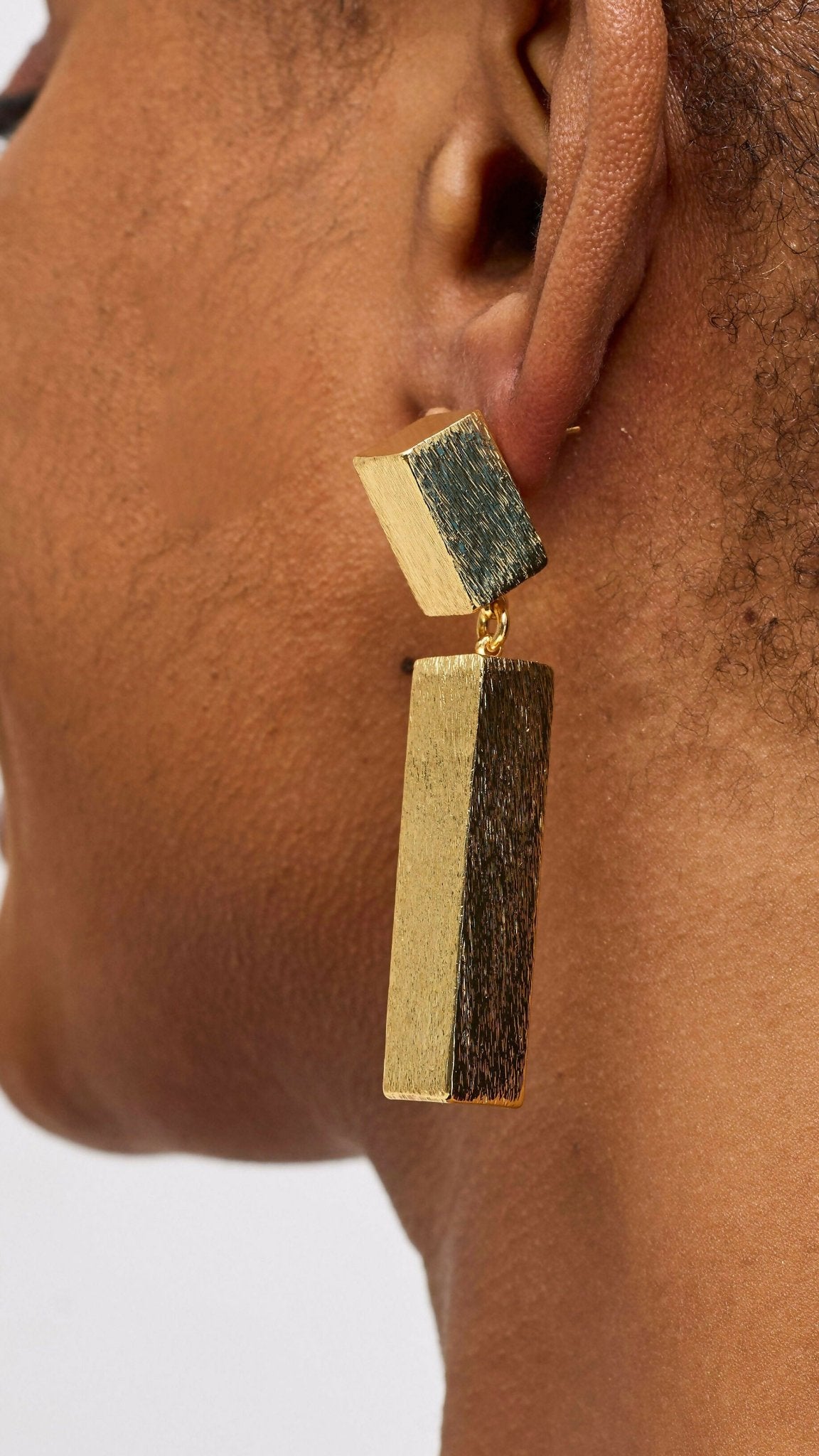 Accessorize With Style Statement Earring - Gold - Shopzetu