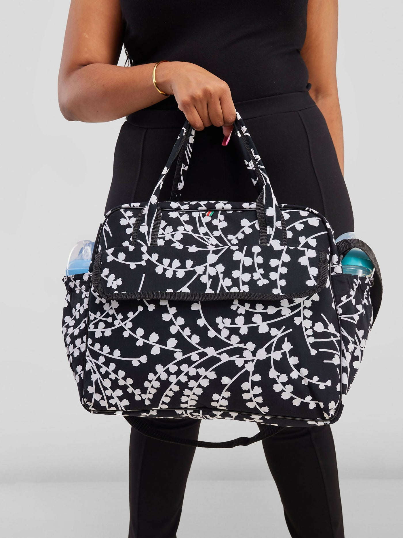 Tolu Bag - Black / White Print