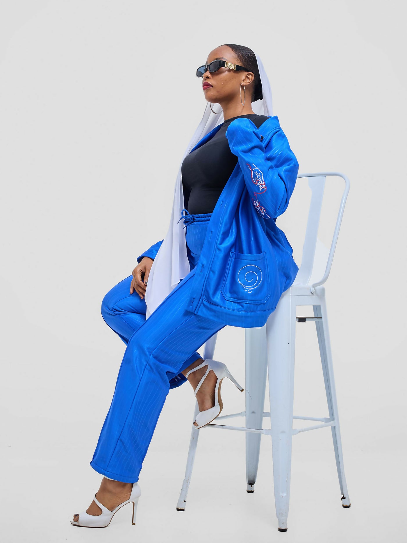 Kalungi Tulivu Unisex Pant - Blue - Shopzetu