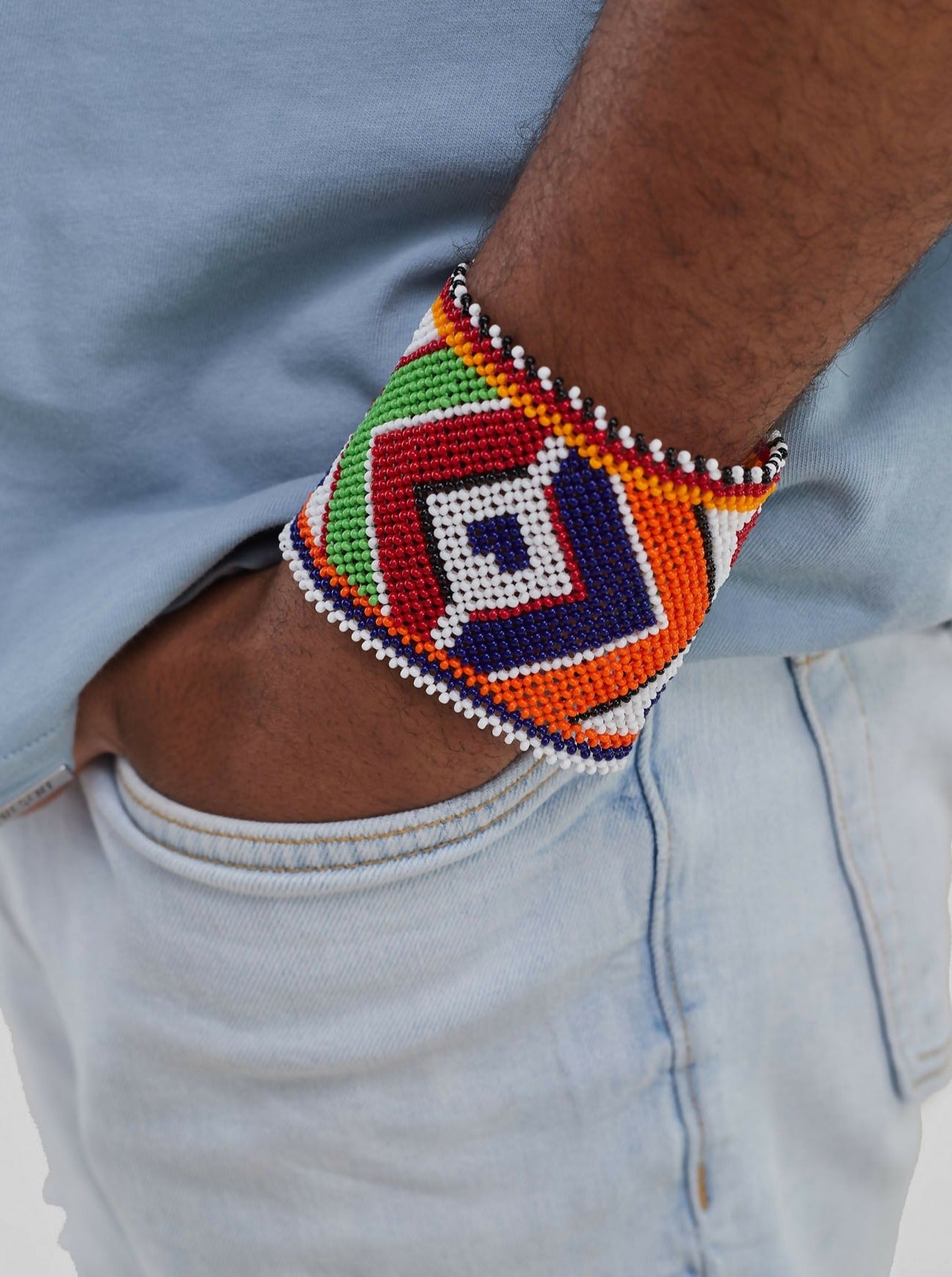 Maasai Bangle - Multicolored
