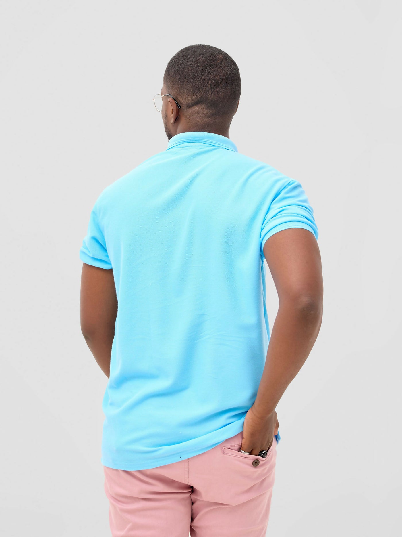 Zuria Fashions Polo T-shirt - Blue - Shopzetu
