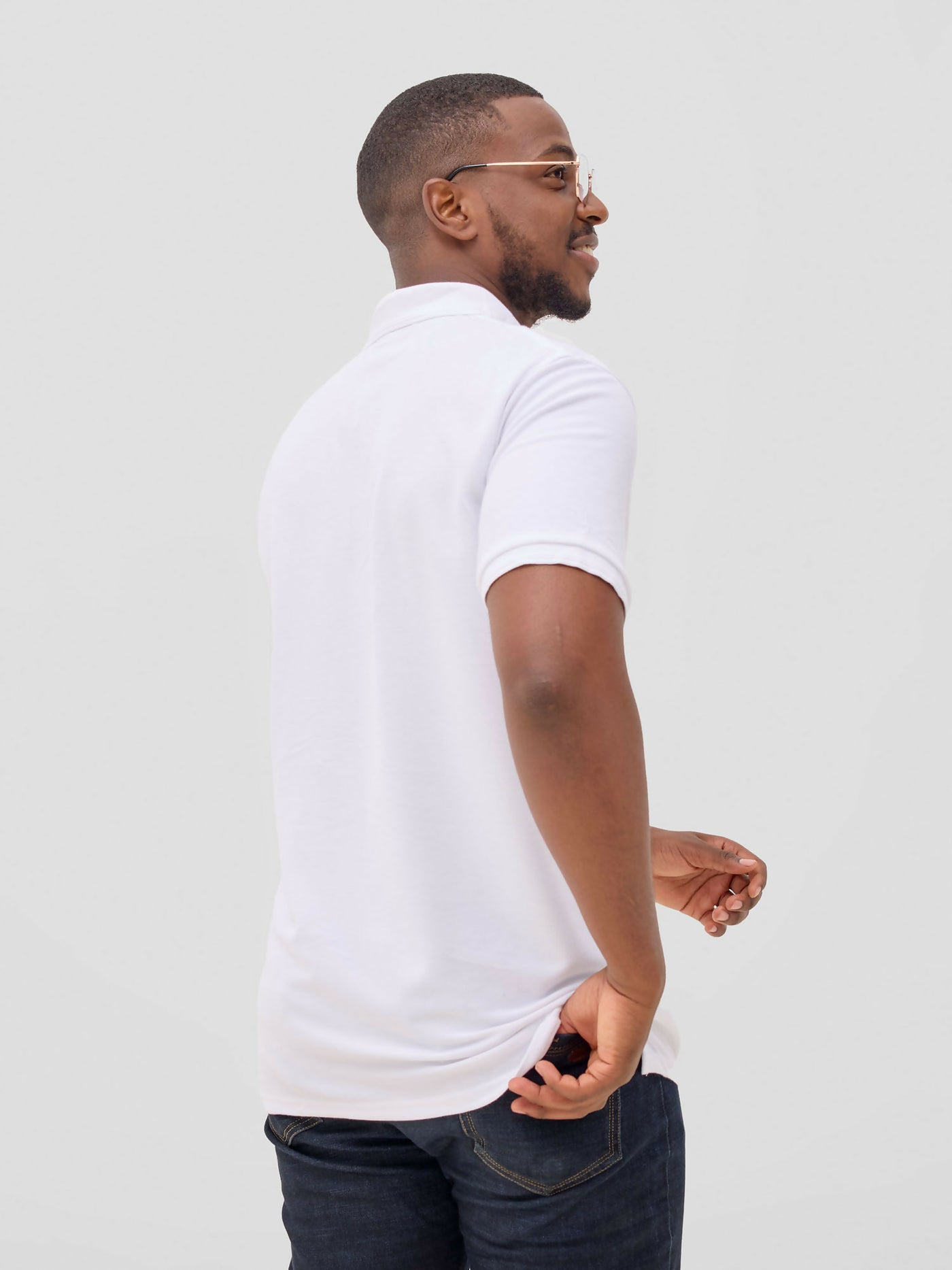 Zuria Fashions Polo T-shirt - White - Shopzetu