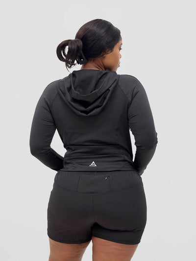 Rotator Active Wear Women's Performance Jacket - Black - Shopzetu
