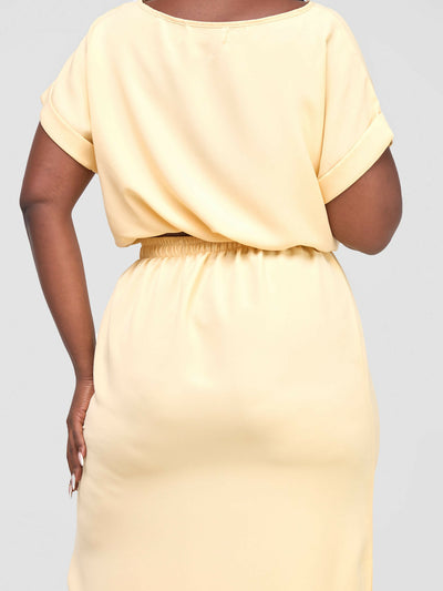 Salok Havilah Wear Cara Skirt Set - Nude