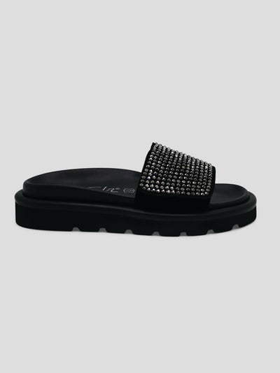 Julz Cooper Sandal - Black - Shopzetu