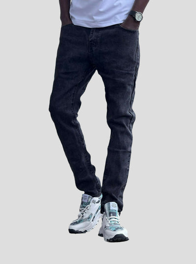 Stylish Brothers Wash Men Denim Jean - Black - Shopzetu