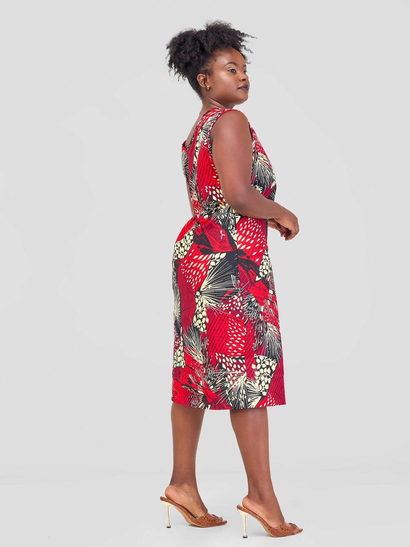 WCS Dewuor Cherry Dress - Red - Shopzetu