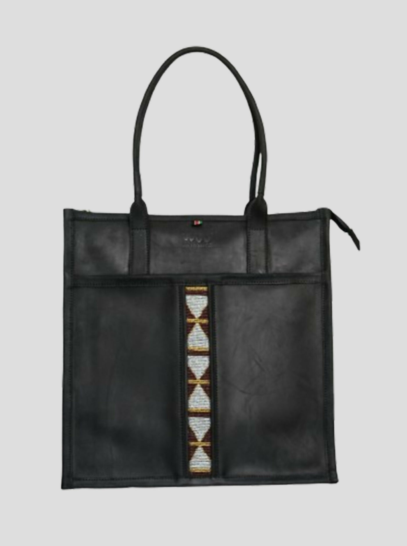 Wazawazi Kaja Tote Bag - Black - Shopzetu
