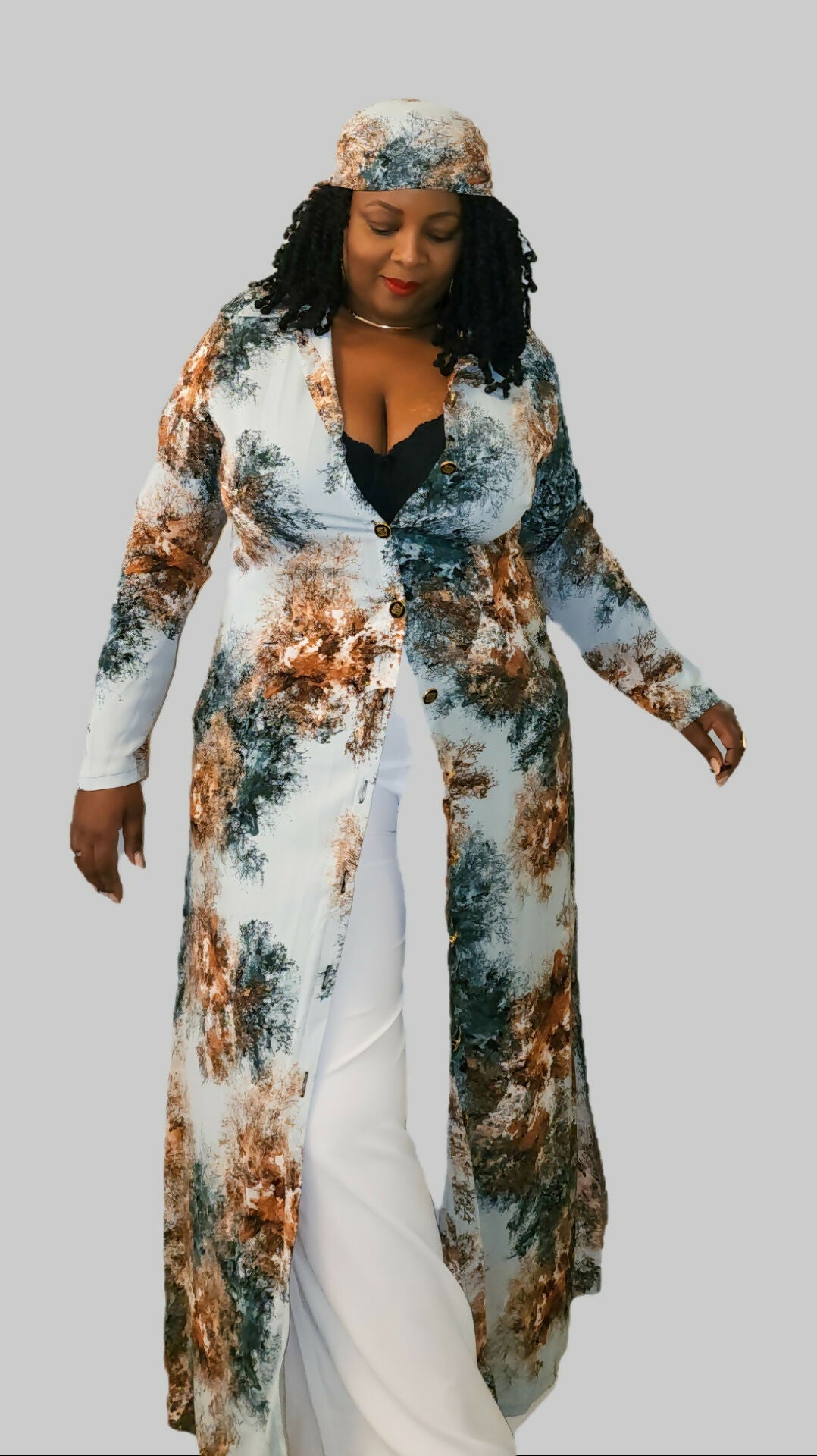 Thick & Fab Shirt Dress - Blue - Shopzetu