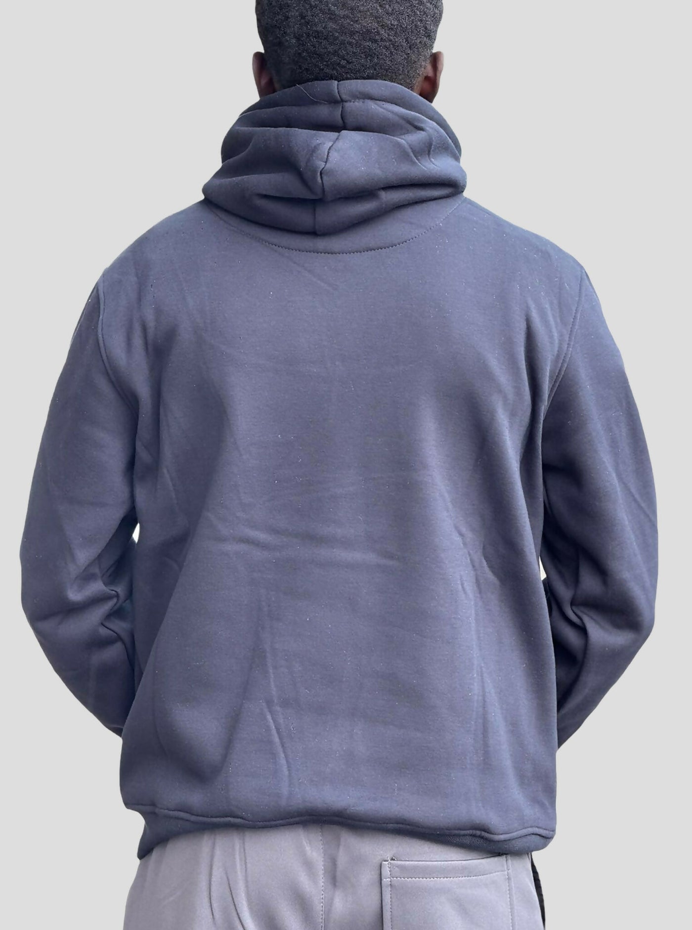 Stylish Brothers Unisex Heavy Cotton Non Fade Hoodie - Navy Blue - Shopzetu