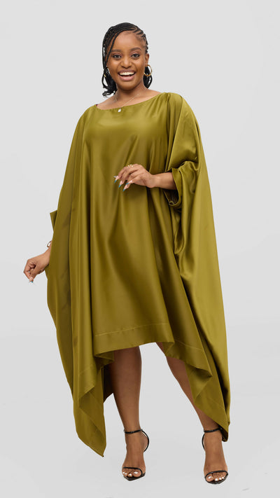 Fancy Wear Vuli Shift Dress - Jungle Green