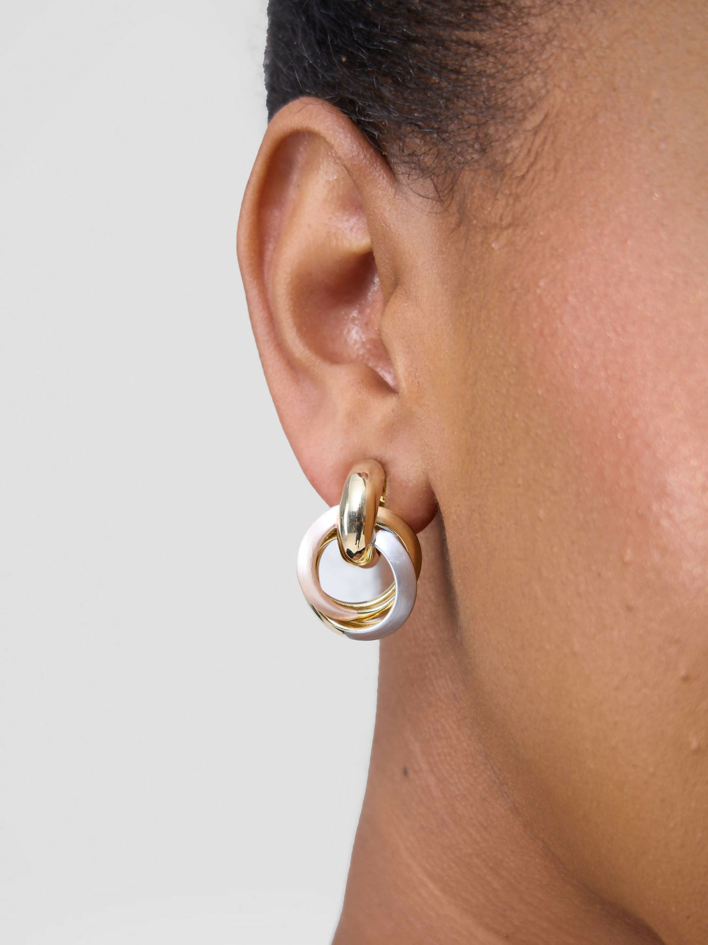 Accessorize With Style Premium Small Earring - Gold / Silver - Shopzetu