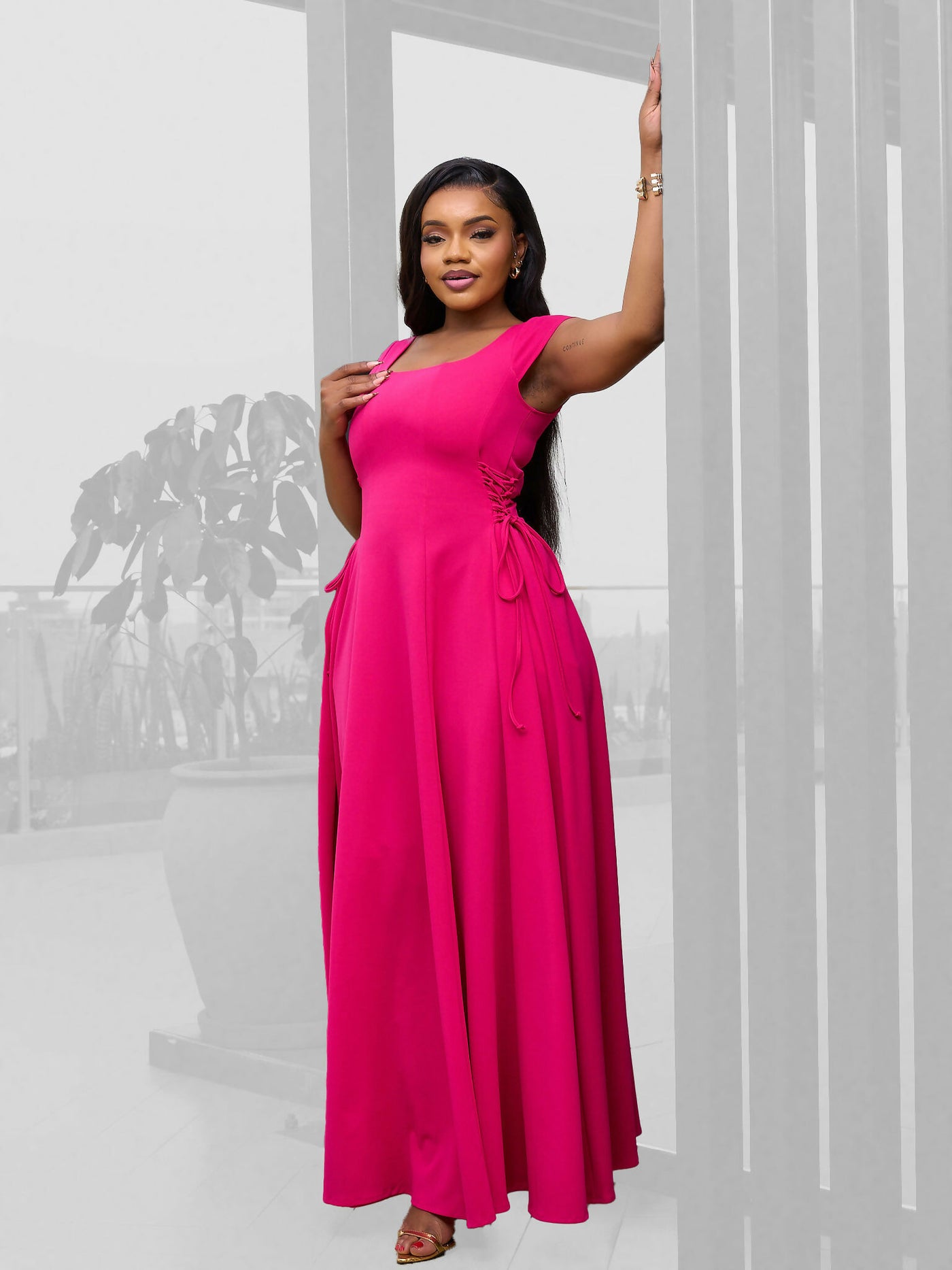Plainchic Bellah Dress - Pink