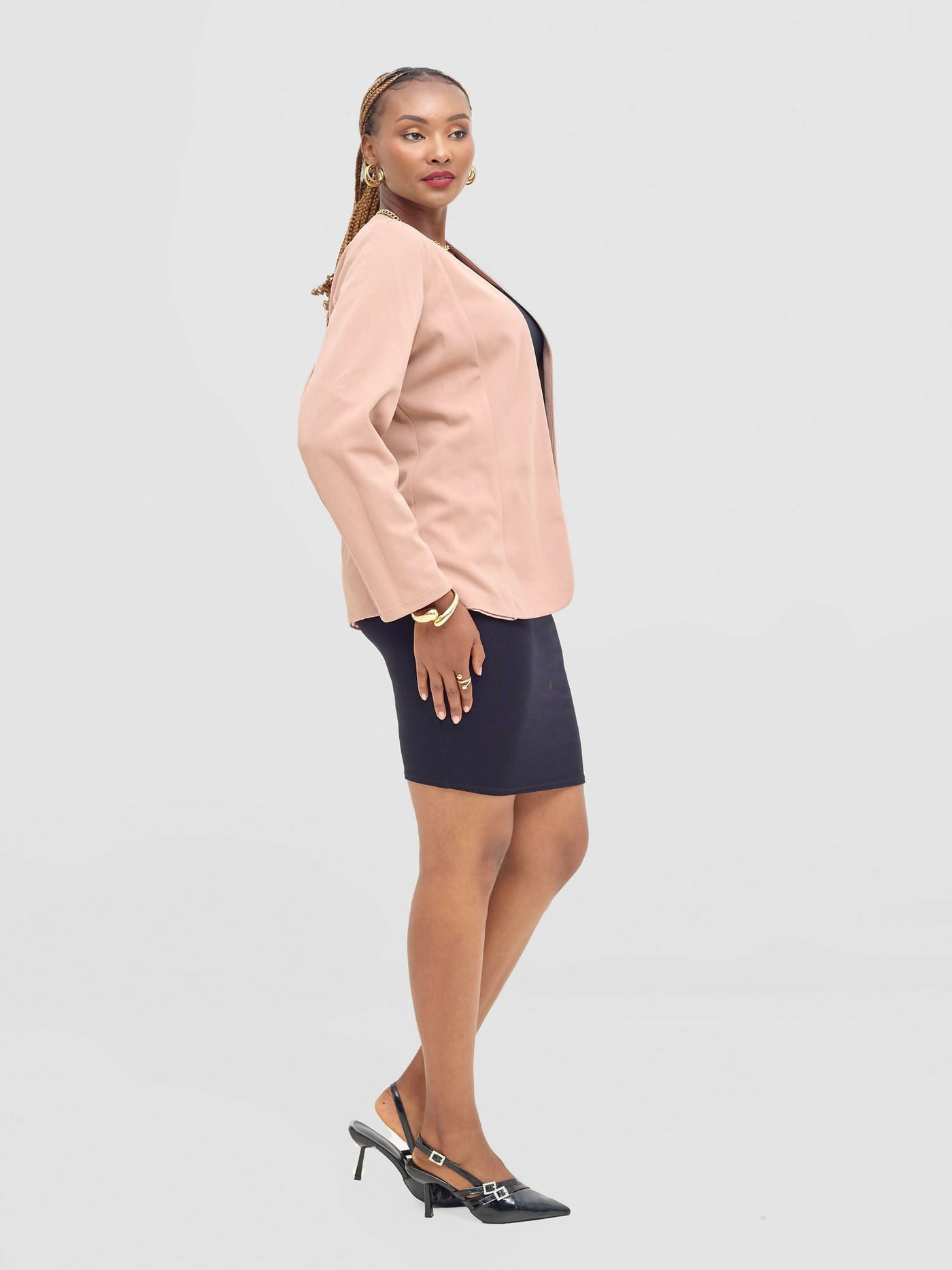 Silver Leaf Official Blazers (Without Collar) - Beige - Shopzetu
