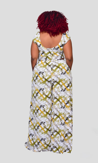 Thick & Fab Sandy Pant - Cream Print
