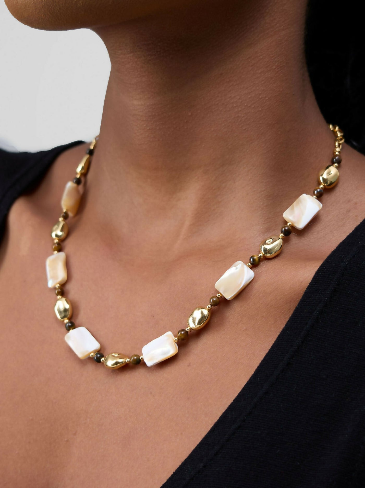 Accessorize With Style Statement Necklace - Multicolored - Shopzetu