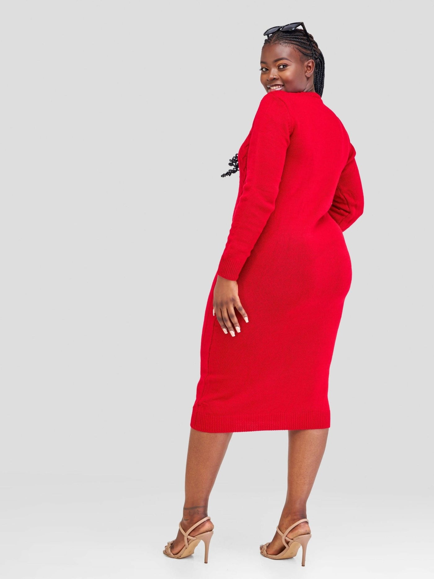 The Fashion Frenzy Dress - Red - Shopzetu