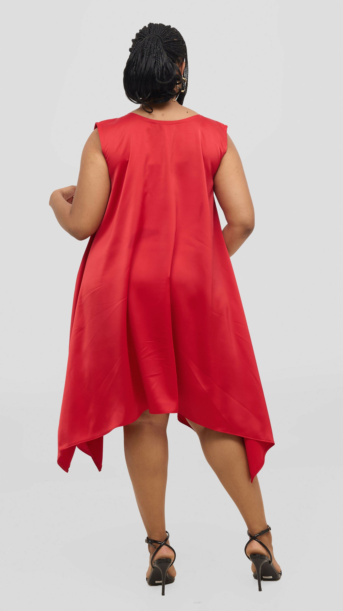 Jolly Fancy Wear Ray Shift Dress - Red