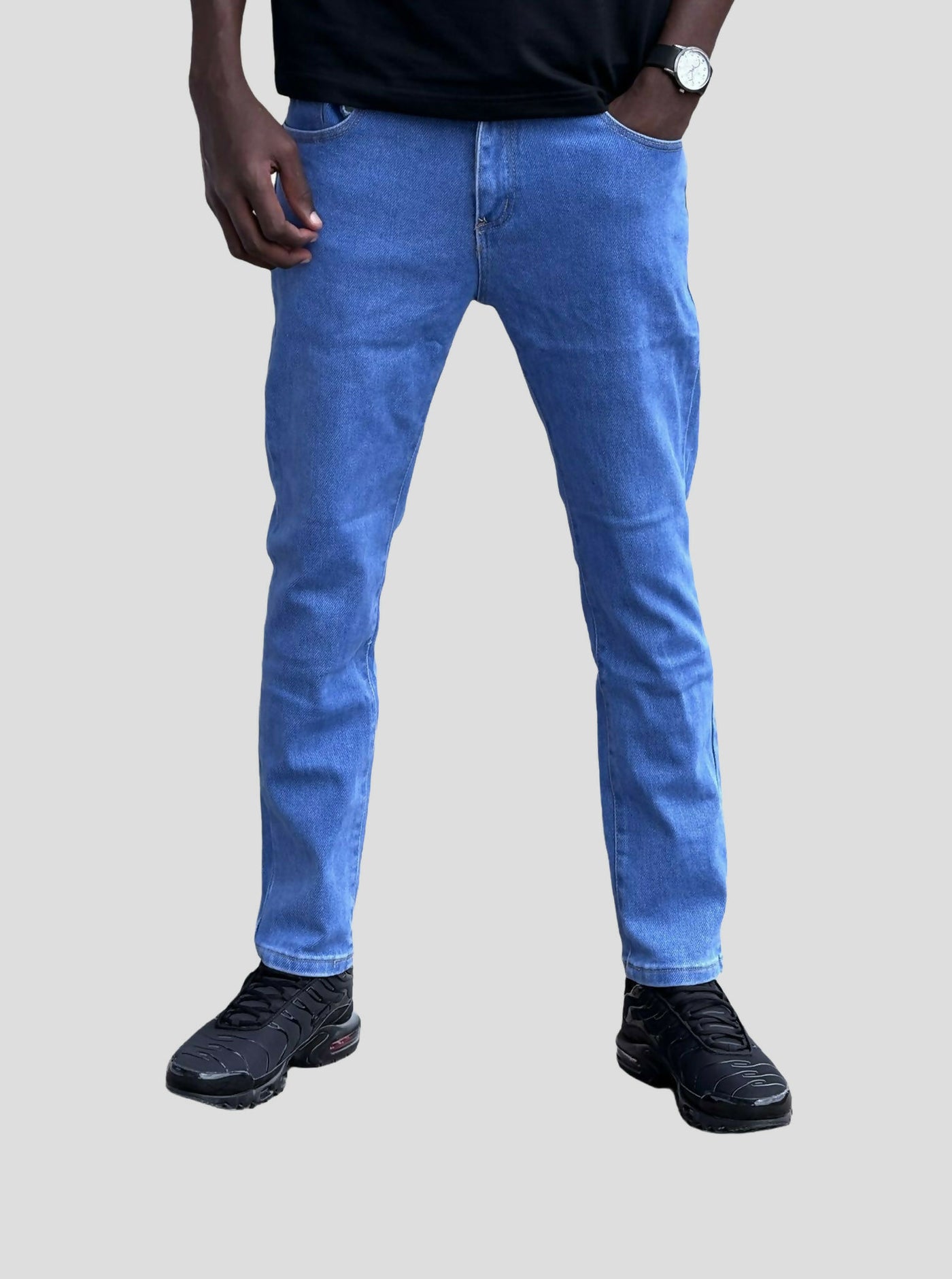 Stylish Brothers Men Slim Fit Jean - Blue - Shopzetu