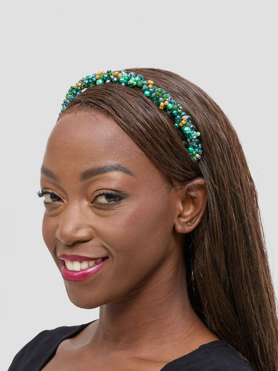 Yaakunte Naitir Head Crown - Emerald Green - Shopzetu