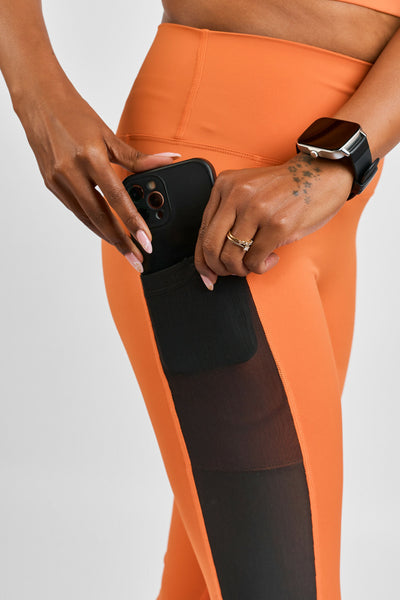Rotator Active Wear Legging - Orange - Shopzetu