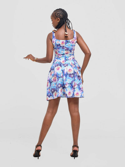 Stylish Sisters Summer Dress - Multicolored - Shopzetu