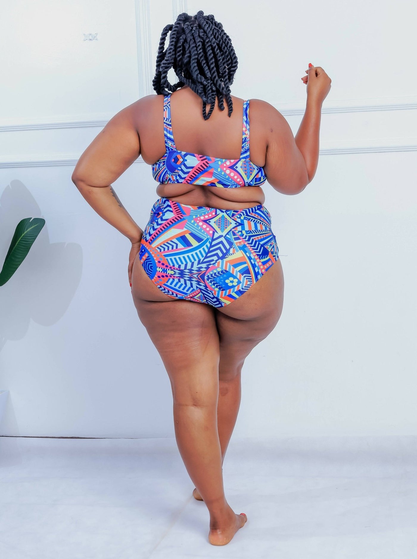 Shells Attic Swimwear Suit Monokini - Blue - Shopzetu
