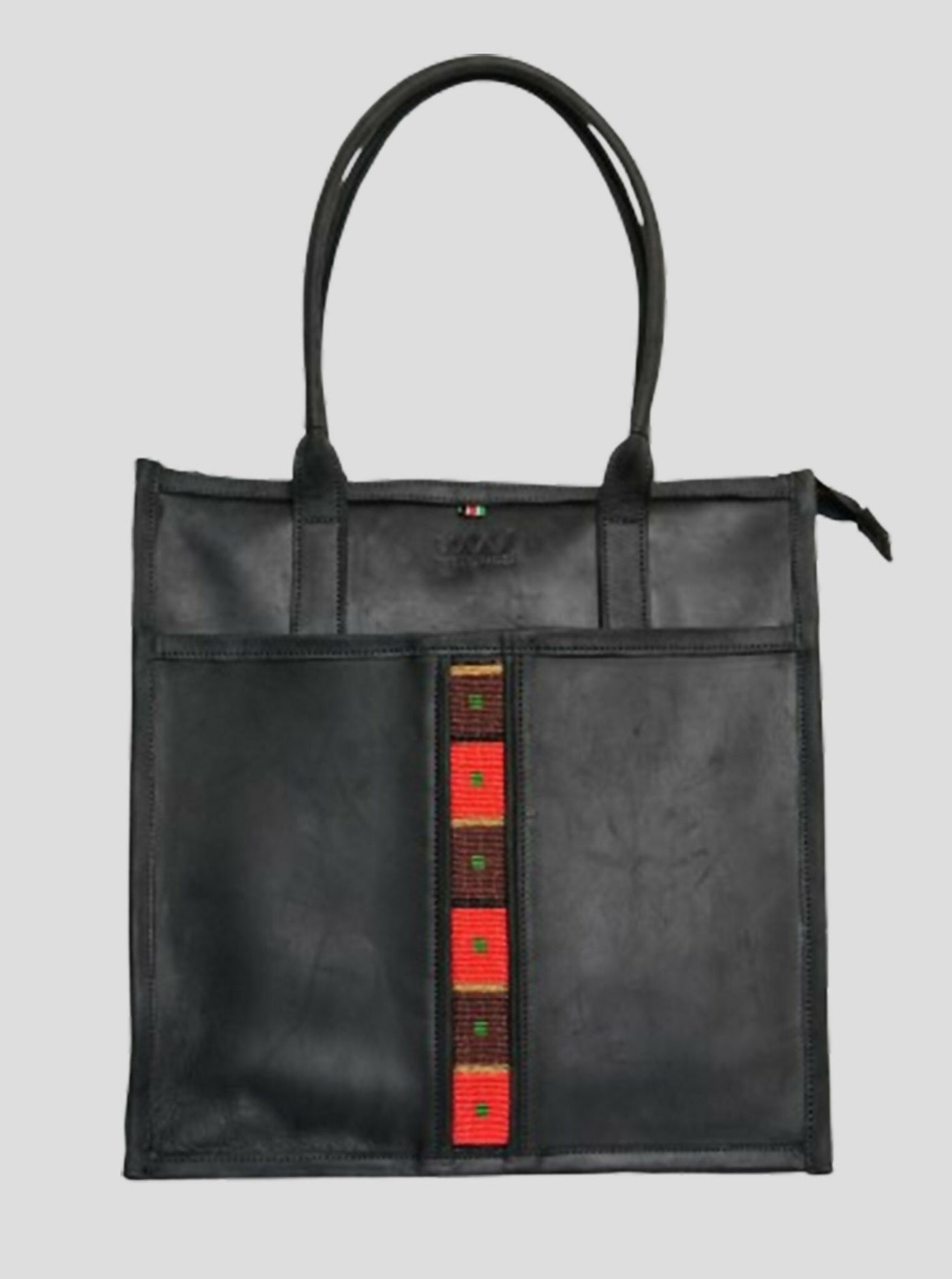 Wazawazi Kaja Tote Bag - Black - Shopzetu