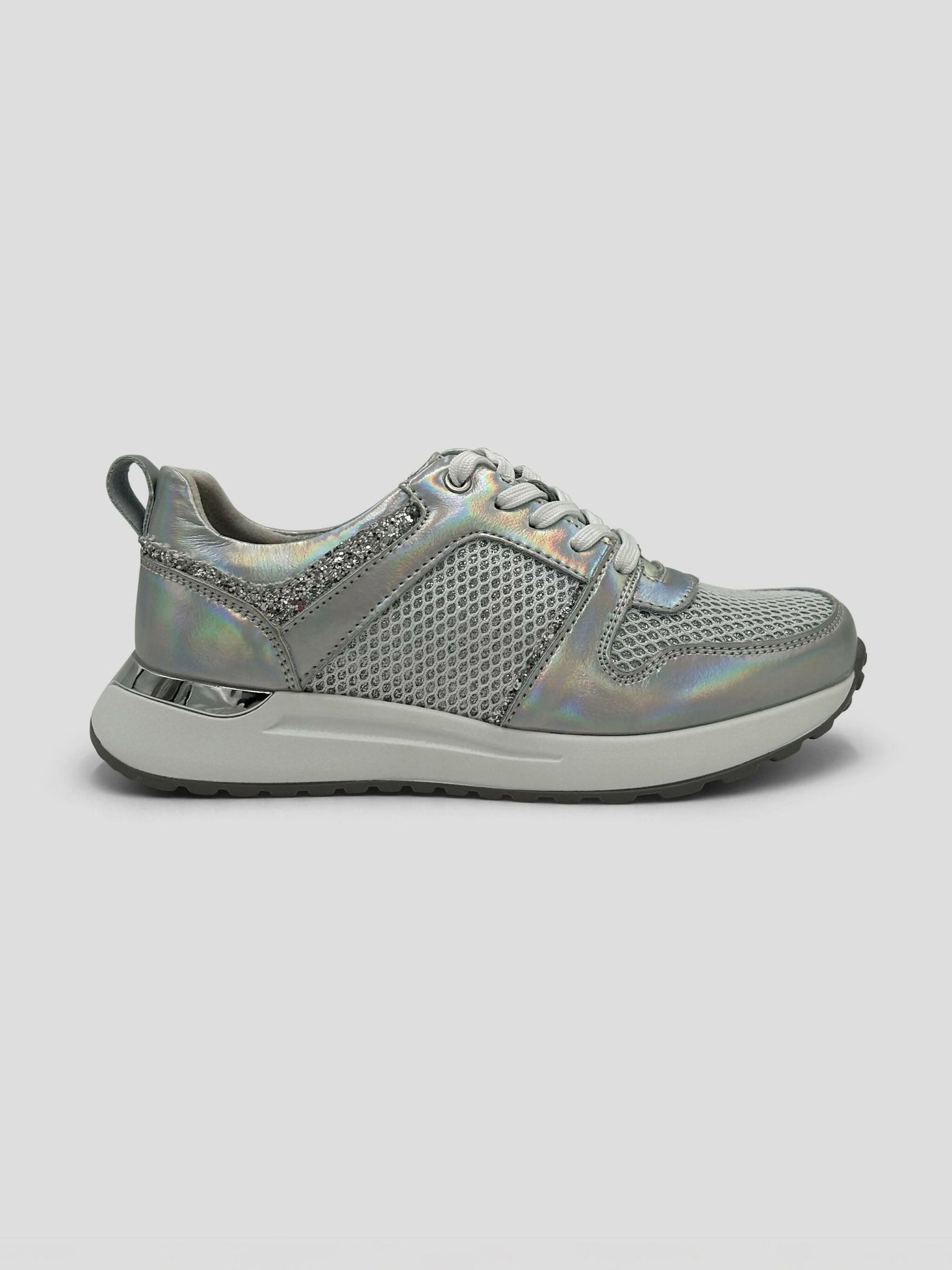 Julz Breeana Sneaker - Silver - Shopzetu