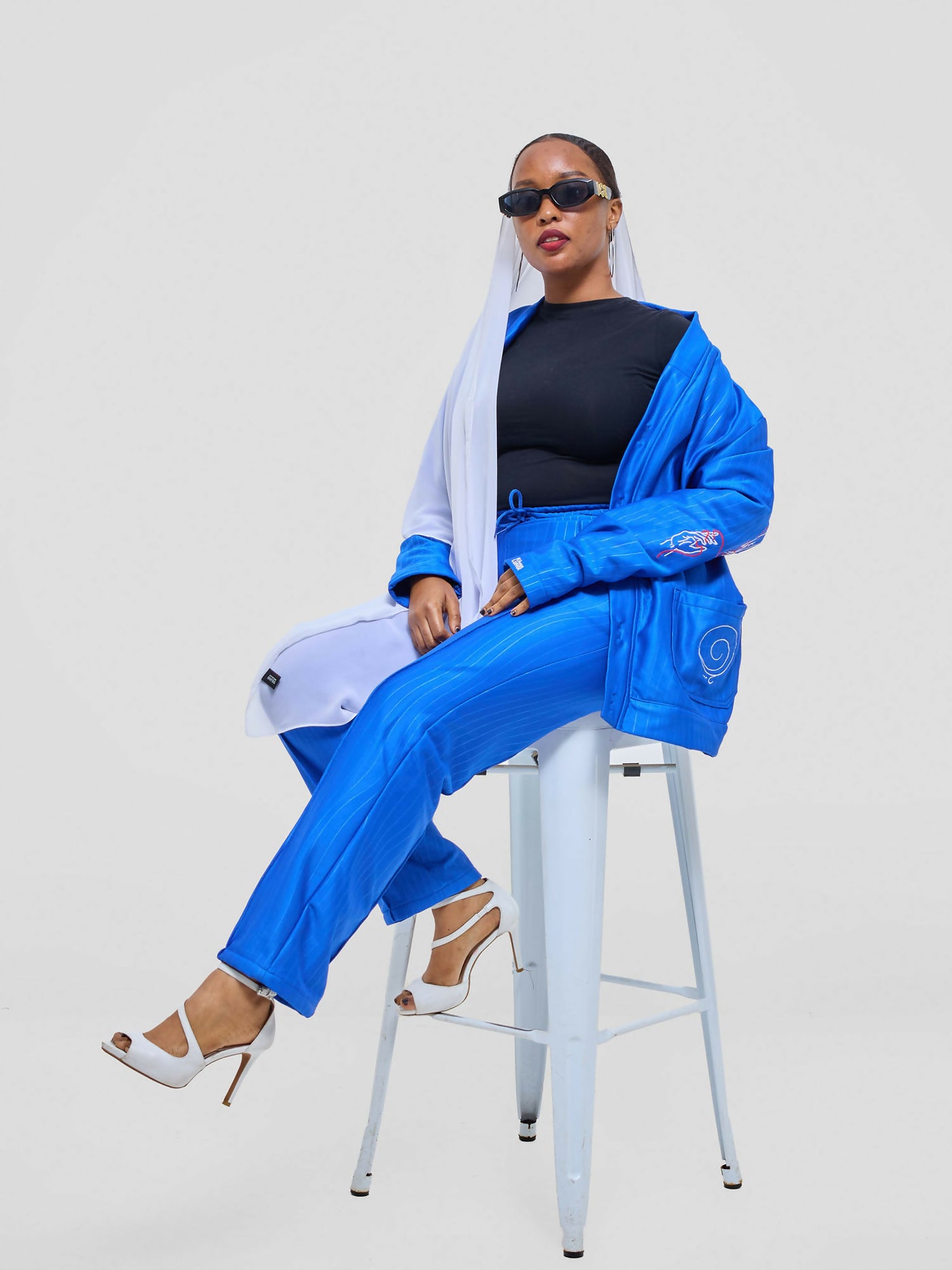Kalungi Tulivu Unisex Pant - Blue - Shopzetu
