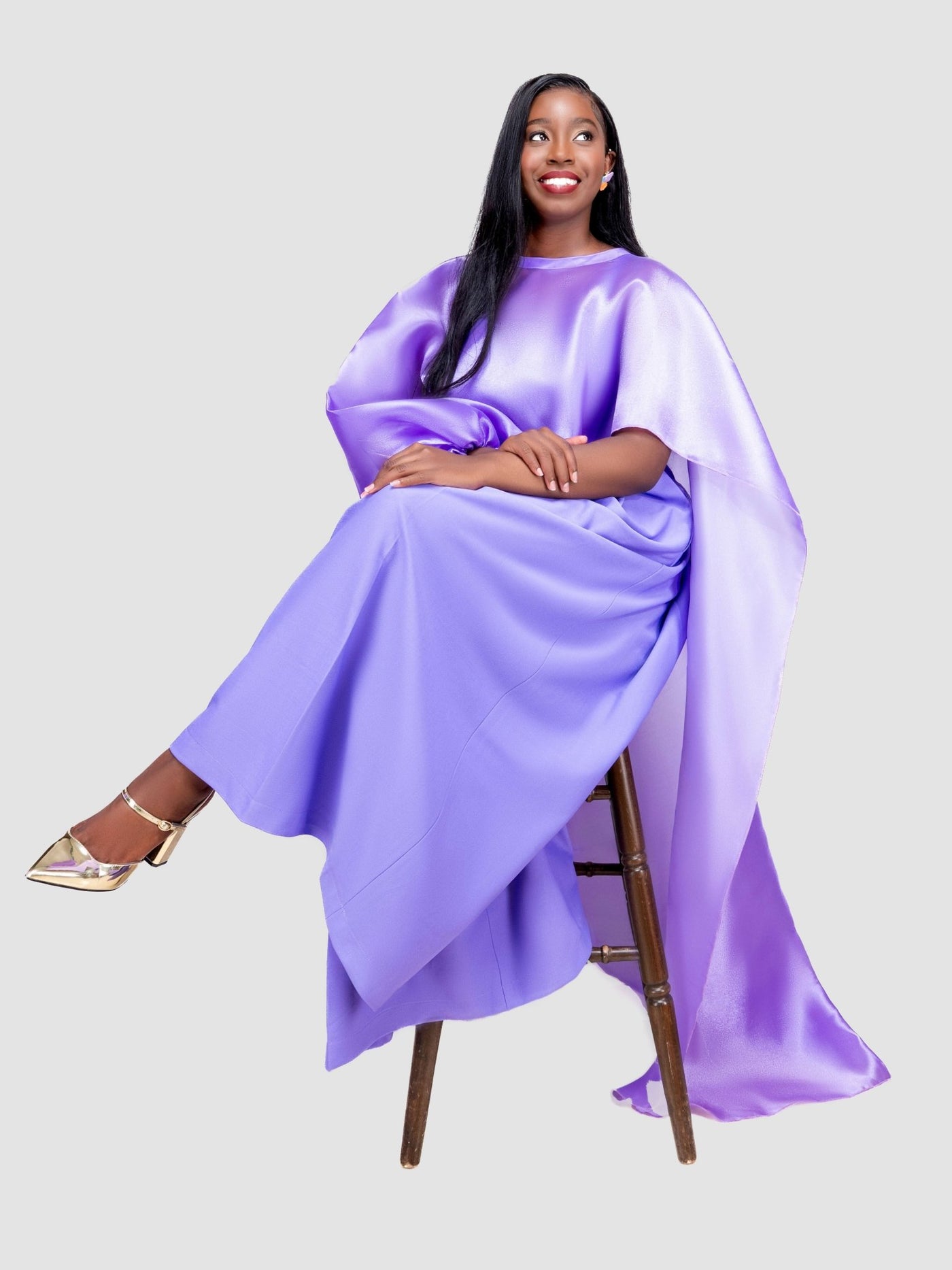 V - LUX Lavish Babe Pant Set - Lilac - Shopzetu