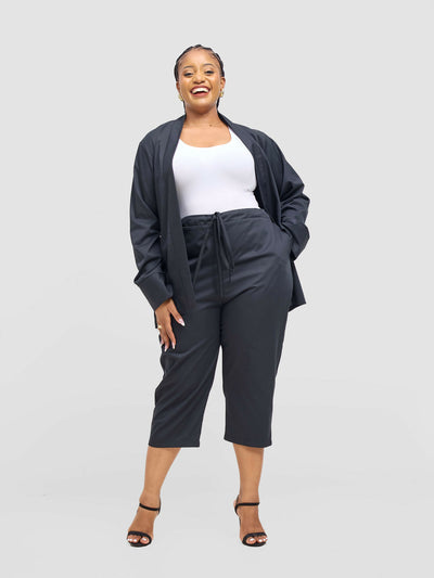 Lizola Juliana 2pc Set - Black - Shopzetu