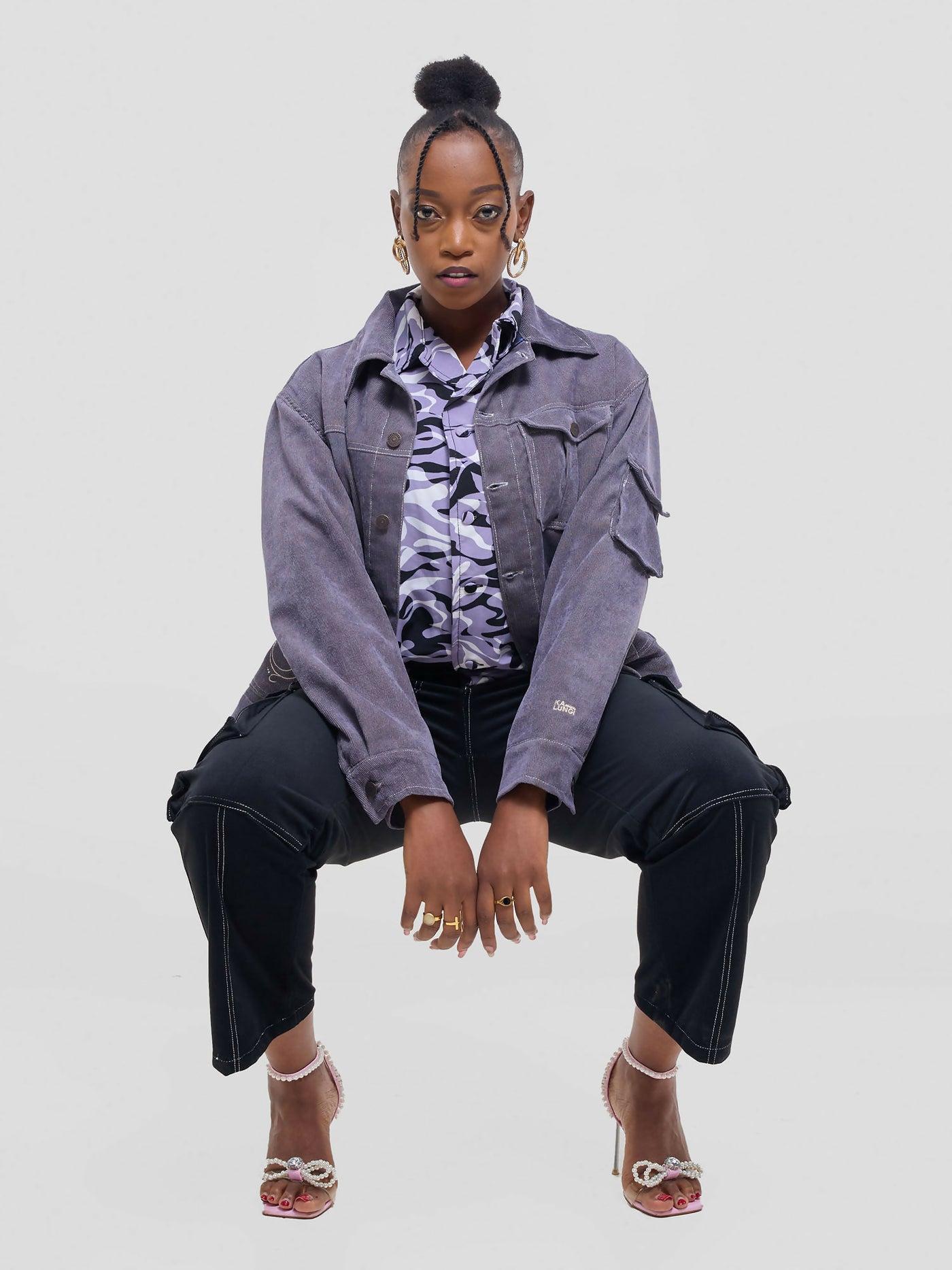 Kalungi Mseto Unisex Pant - Black - Shopzetu