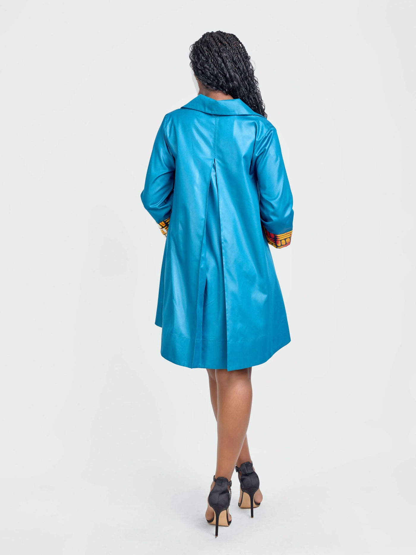 Tuli Zuri Shift Dress - Teal - Shopzetu