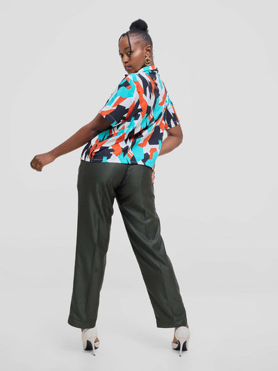 Kalungi Mtazamo Unisex Trouser - Green - Shopzetu