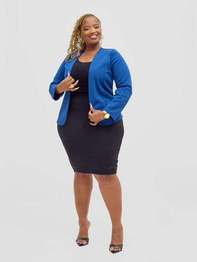 Silver Leaf Official Blazers (Without Collar) - Teal / Blue - Shopzetu