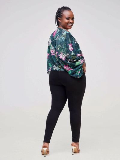 Zoe Qu'an Elevate F&F Top - Green - Shopzetu