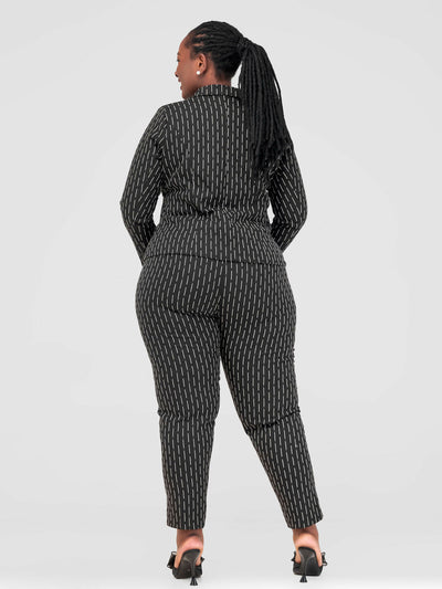 Suit - Black / White
