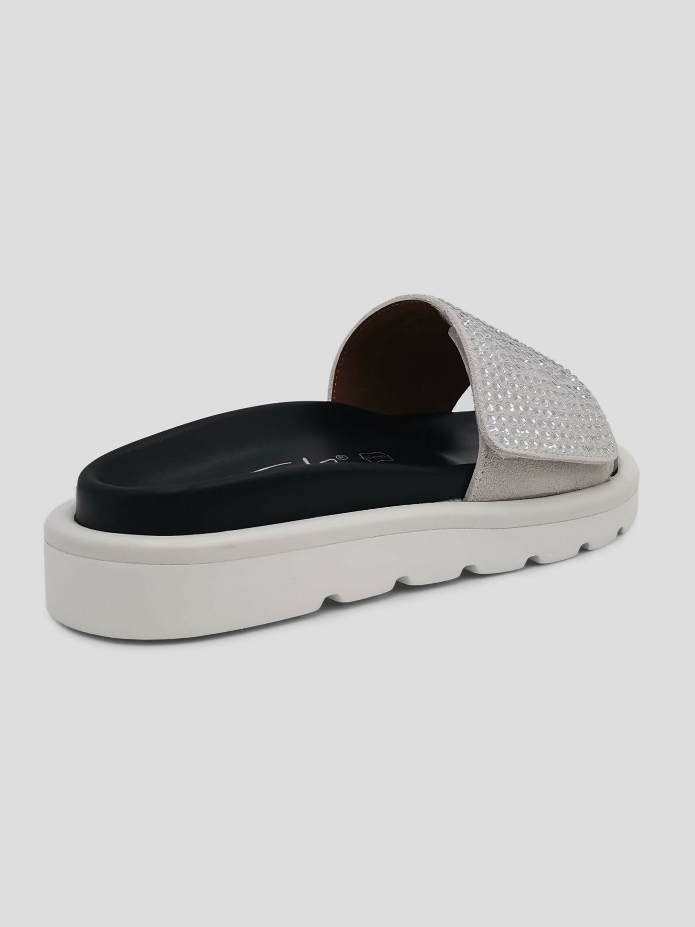 Julz Cooper Sandals - Black / White - Shopzetu