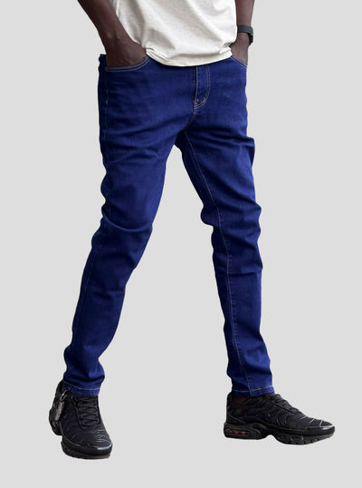 Stylish Brothers Men Related Fit Jean - Blue - Shopzetu
