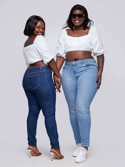 Hekaya Shay Top - White - Shopzetu